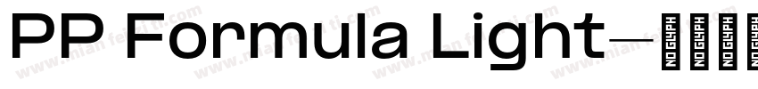 PP Formula Light字体转换